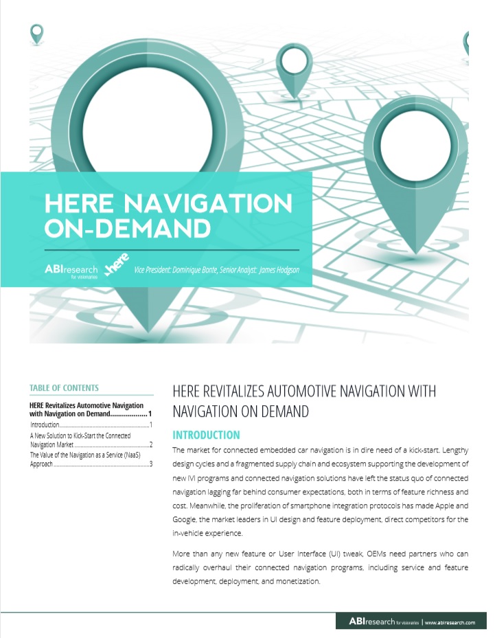 Navigation on Demand Video